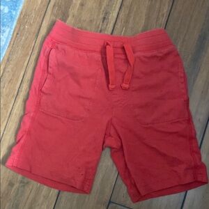 Red Casual Shorts